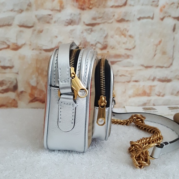 ❣️HP❣️ New Burberry Link Camera 1983 Check Crossbody Bag - Picture 3 of 7